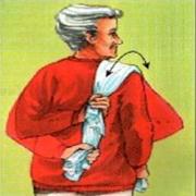 oefenen met handdoek